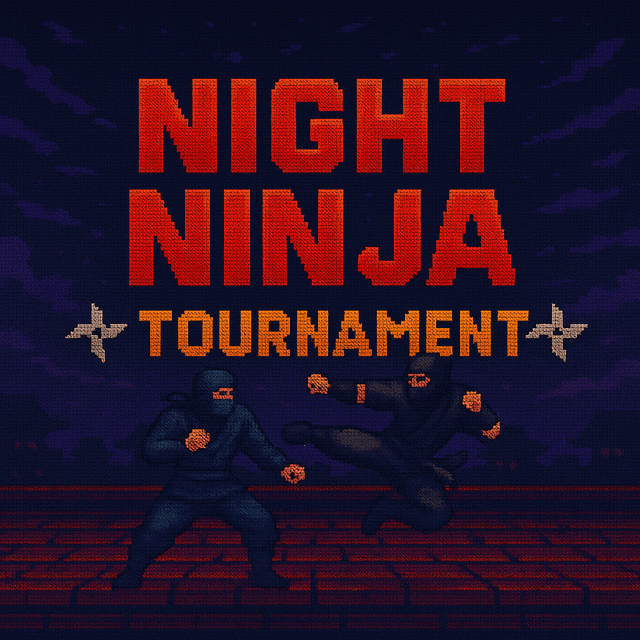 Night Ninja Tournament key art
